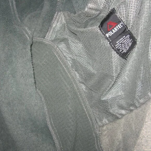 US Army Cold Weather Fleece Jacket Polartec 100 XL ECWS Gen III Pre-owned - Picture 4 of 5
